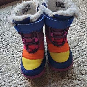 Merrell kids boots sz 6 rainbow colors super cute for photos toddler sz